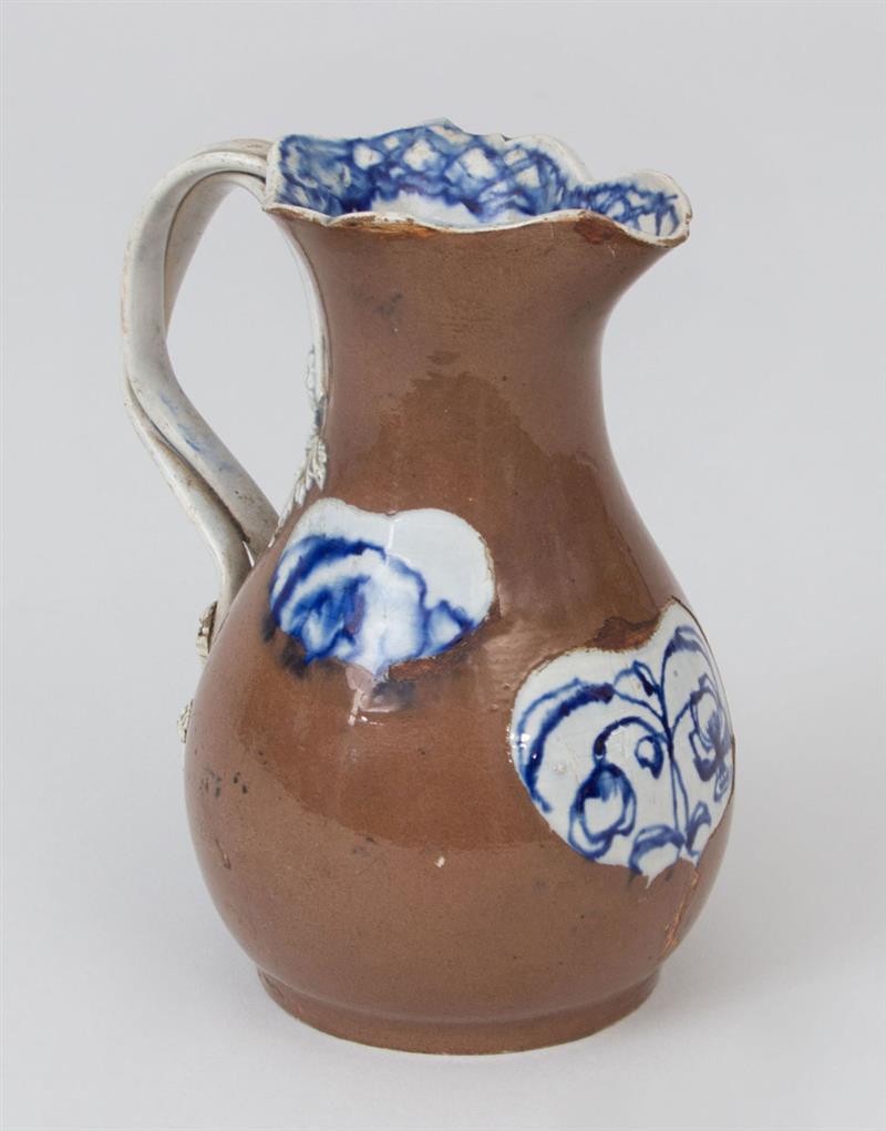 Appraisal: LEEDS BROWN GLAZED CERAMIC SMALL JUG in high Estimate -