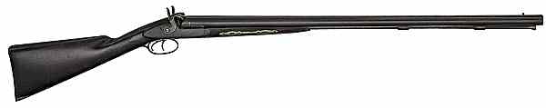 Appraisal: Percussion Double-Barrel Shotgun by Ford Bros gauge round barrels Wide