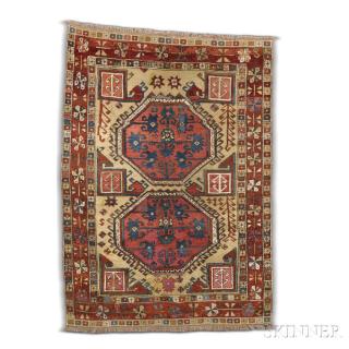 Appraisal: Konya Rug Central Turkey th century ft in x ft