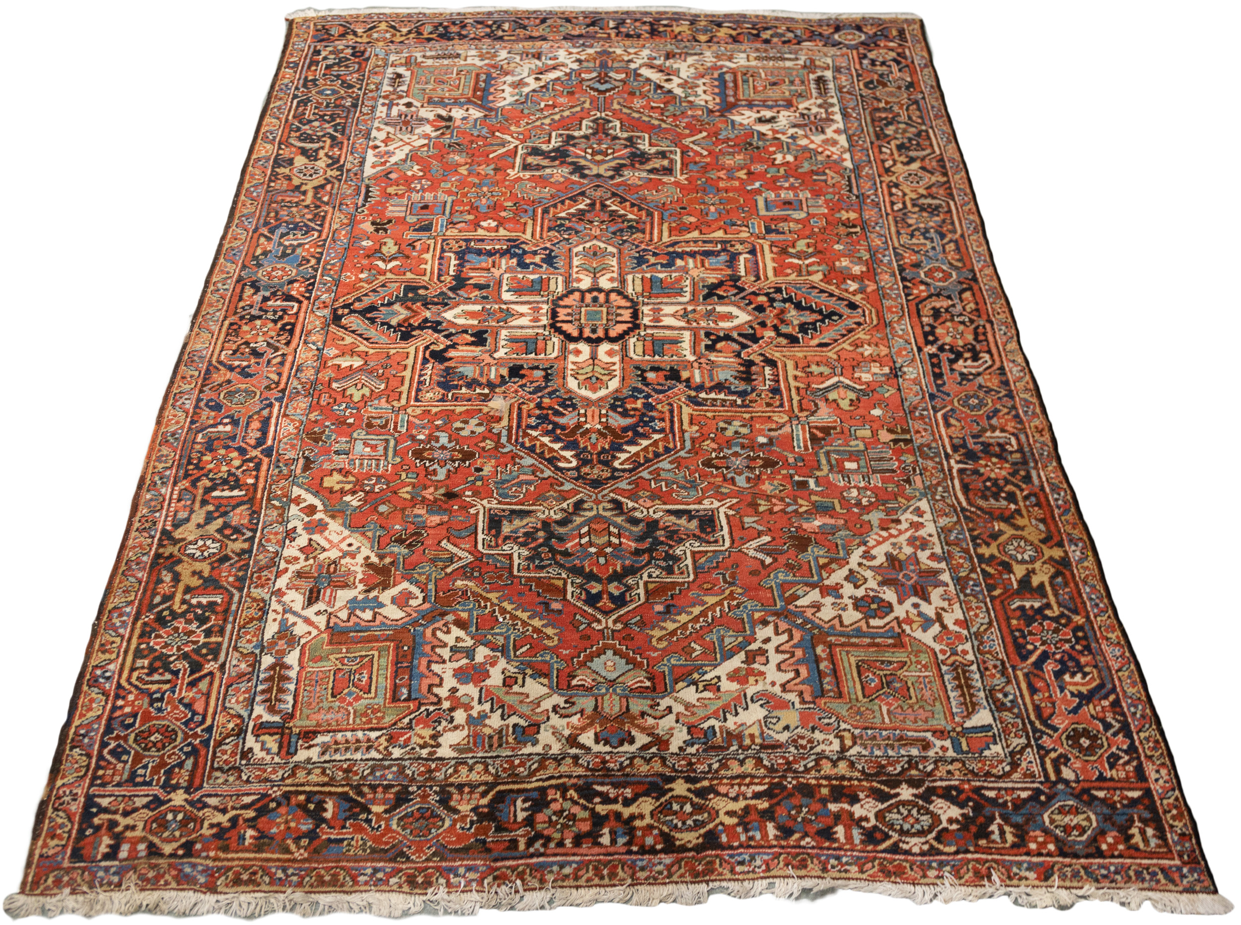 Appraisal: HERIZ ORIENTAL RUG Early th century