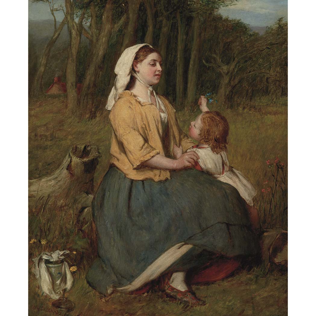 Appraisal: Sir William Quiller Orchardson British - A Mother's Love Signed