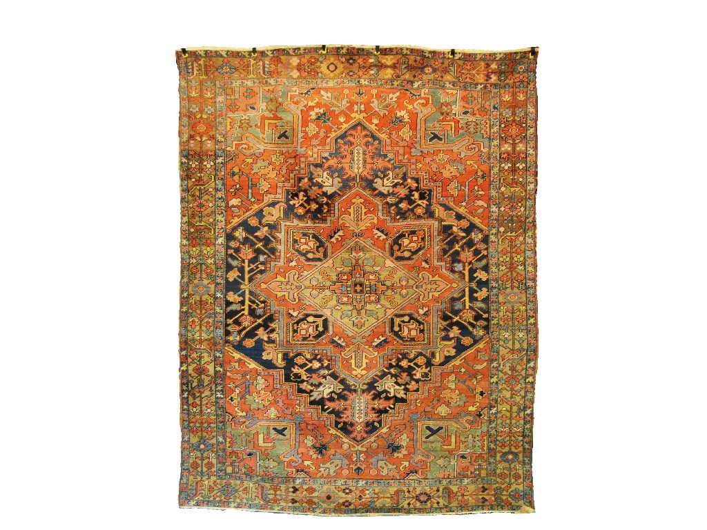 Appraisal: Persian Heriz carpet circa