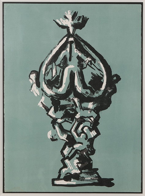 Appraisal: Jacques Lipchitz Lithuanian - Between Heaven and Earth study for