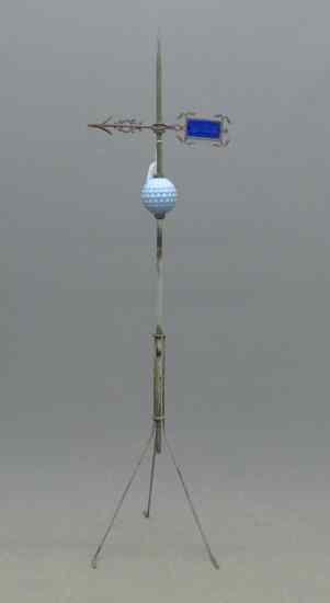 Appraisal: Lightning rod weathervane with directional '' Ht