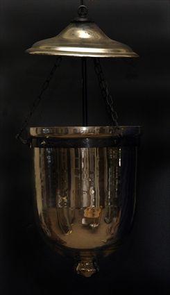 Appraisal: Mercury Glass Hanging Fixture