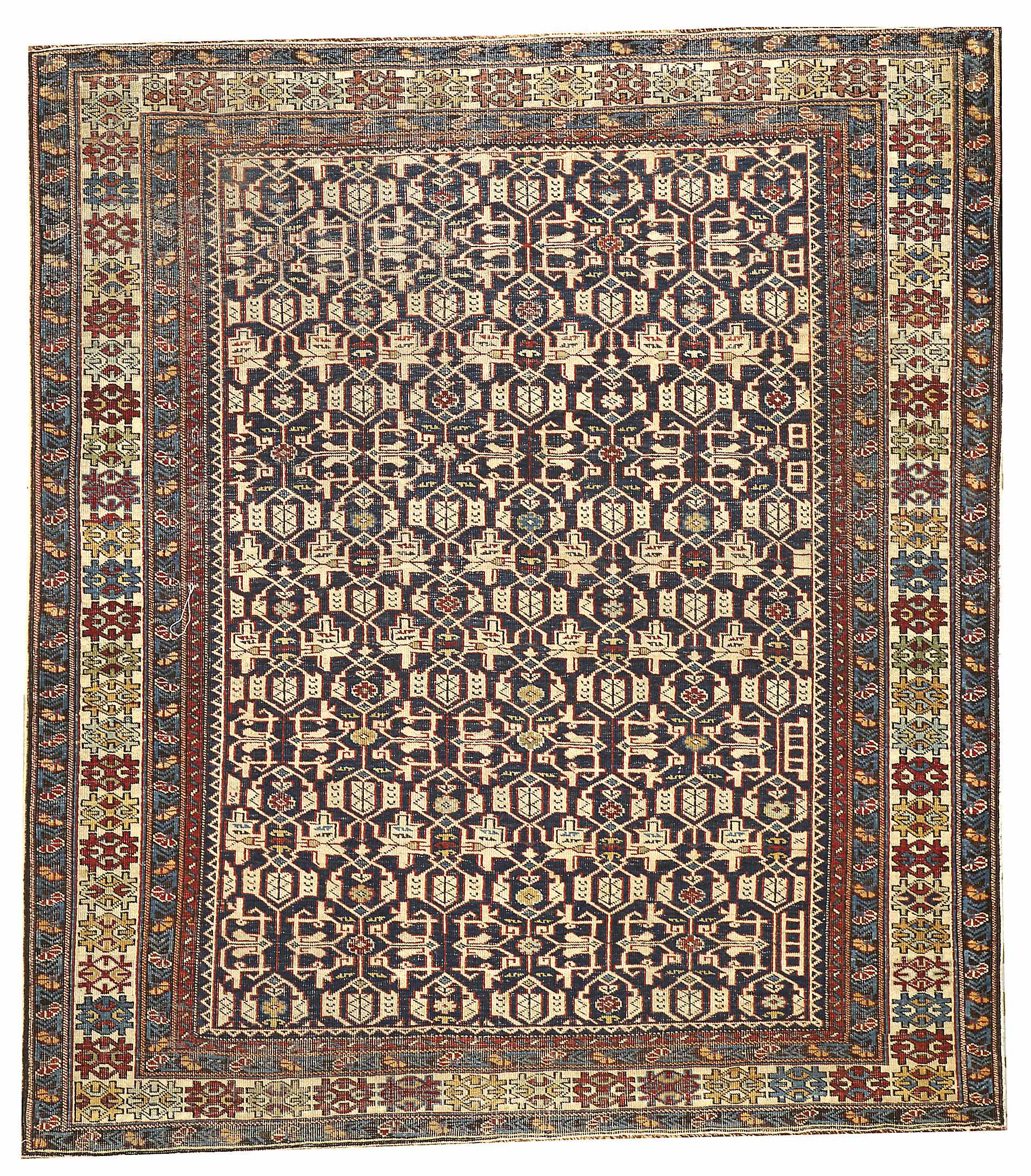 Appraisal: A Kuba rug Caucasuslate th century size approximately ft in