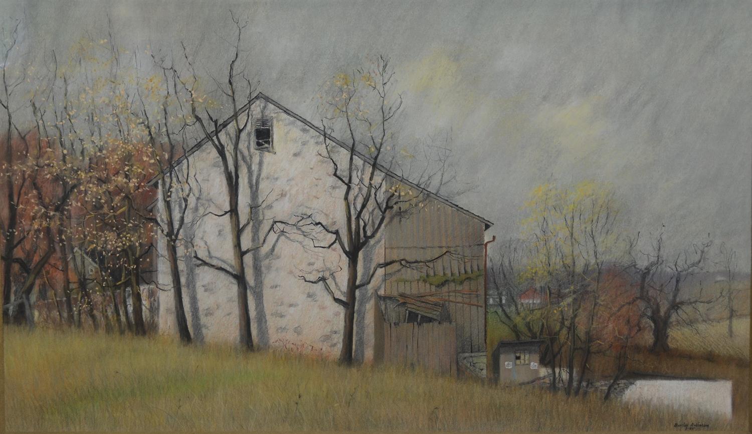 Appraisal: Barclay Rubincam American PA - pastel on paper Late Afternoon