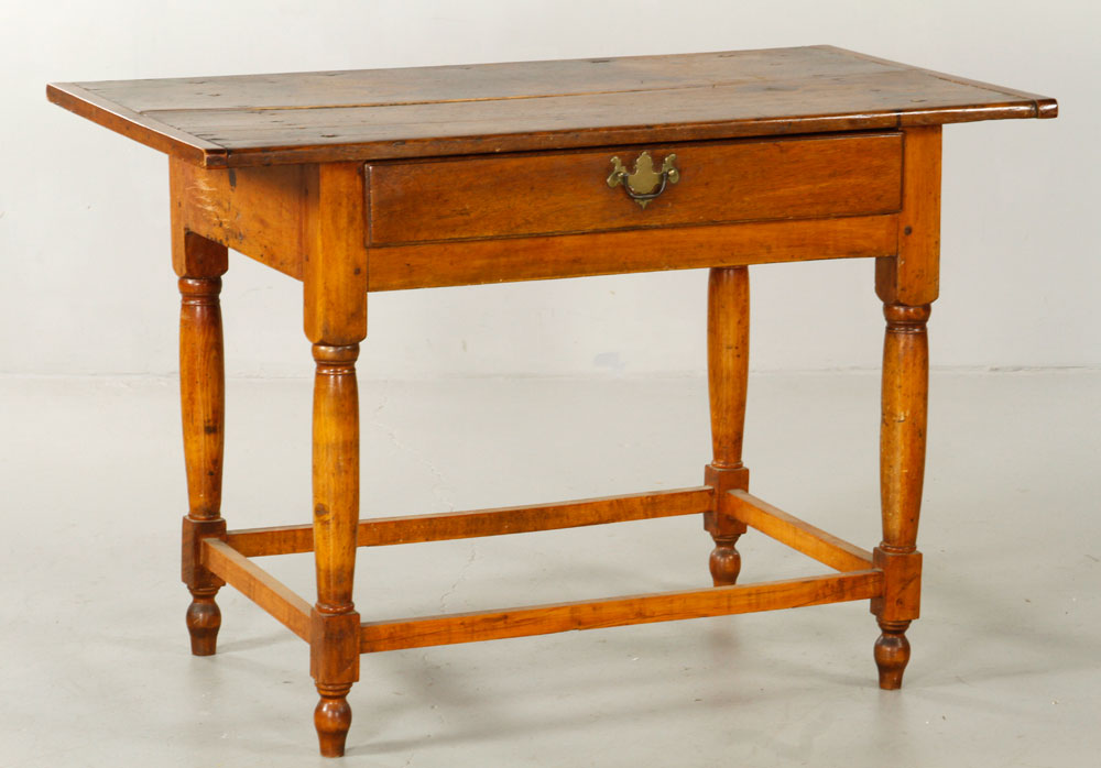 Appraisal: - th C Tavern Table th century tavern table maple