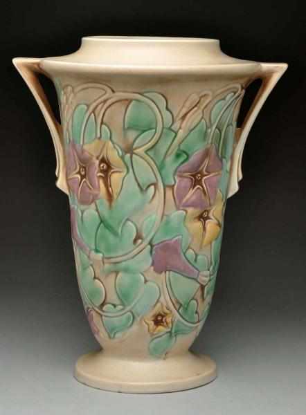 Appraisal: Roseville Morning Glory Vase Marked with original red crayon mark