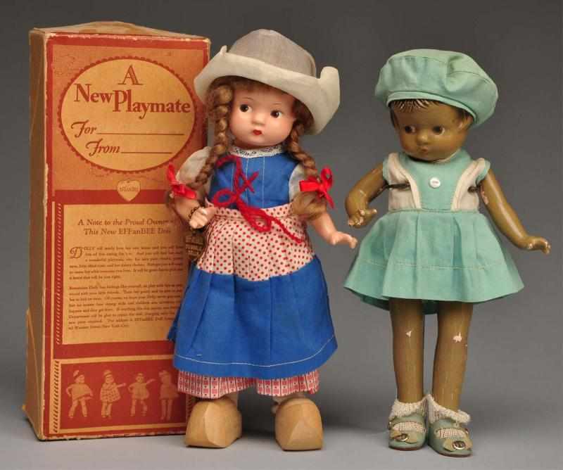 Appraisal: Lot of Effanbee Patsyette Dolls Description All composition marked Patsyette