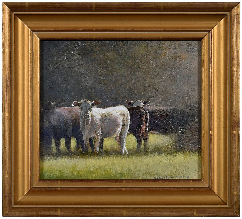 Appraisal: Mark Horton North Carolina b The Herd signed and dated