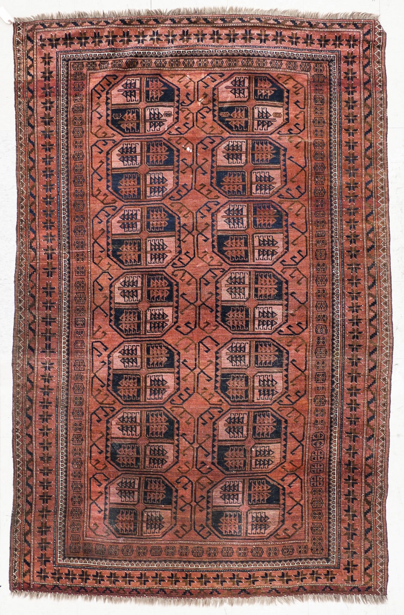 Appraisal: Semi Antique Beluch Oriental Rug ' ''x ' '' Dark