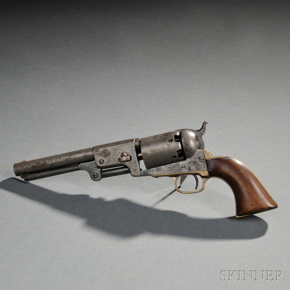 Appraisal: Martially Marked Colt Third Model Dragoon Revolver c serial number