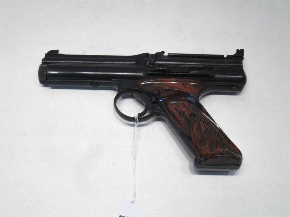 Appraisal: CROSMAN MODEL SEMI AUTOMATIC BB PISTOL CO powered painted black