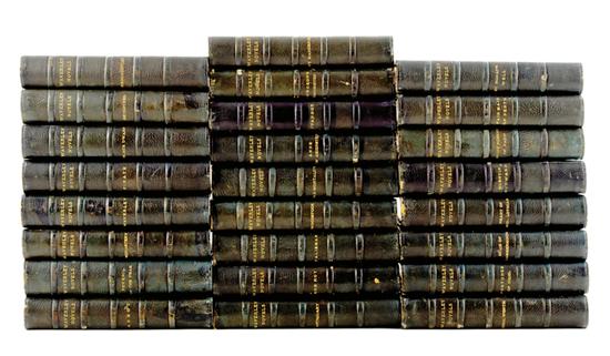 Appraisal: Fine collection of books Waverly Novels Sir Walter Scott WAVERLY