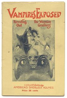 Appraisal: Wooldridge Clifton Vampires Exposed or Ferreting Out the Woman Grafters