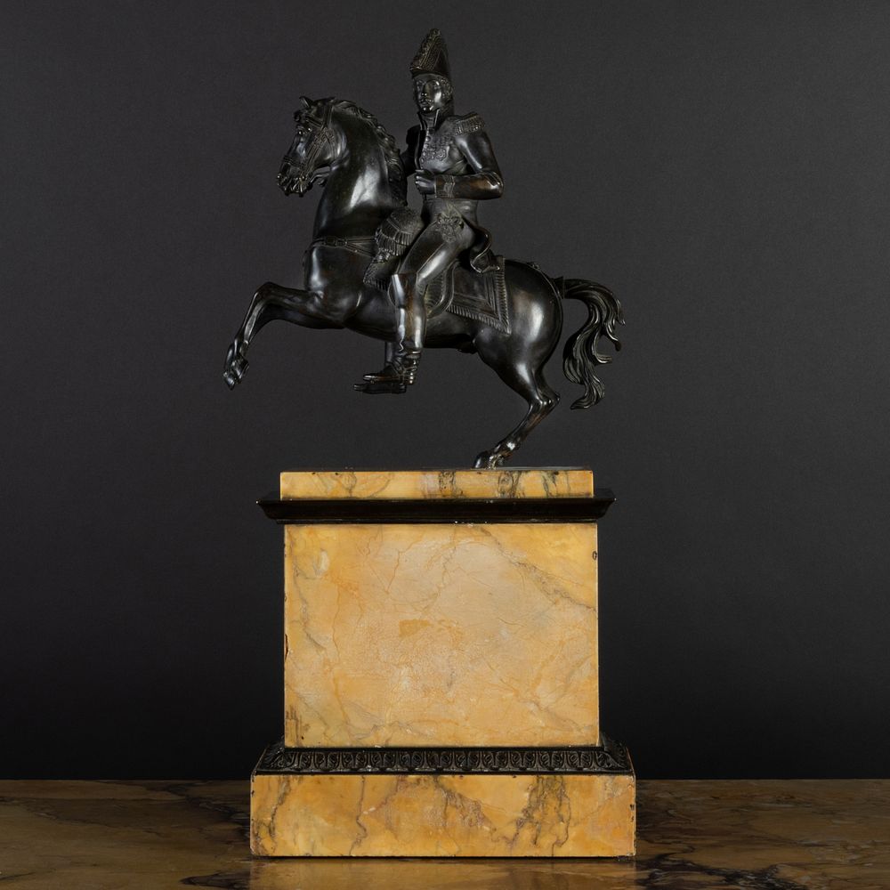 Appraisal: Charles X Bronze Model of Viscount Alexandre de Beauharnais on