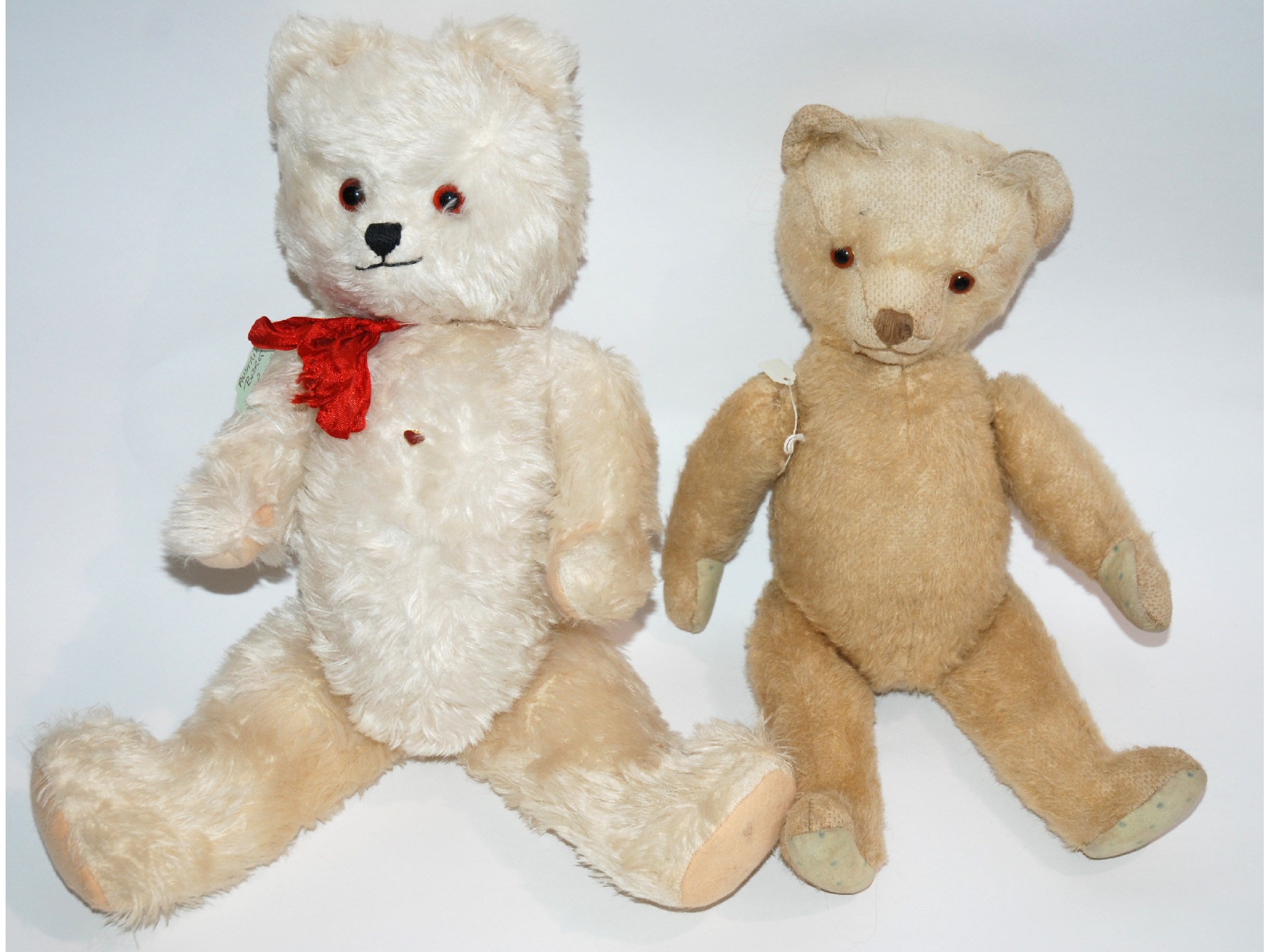 Appraisal: A Chiltern two-toned Teddy bear a Berg Teddy bear a