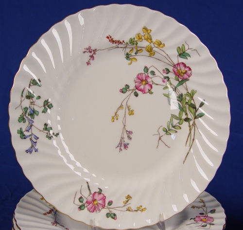 Appraisal: MINTON FINE CHINA IN THE DAISY SPRAYS PATTERN pieces to