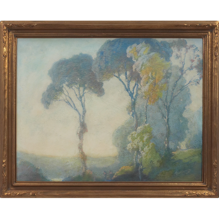 Appraisal: William C Emerson American b ''Landscape '' c oil on