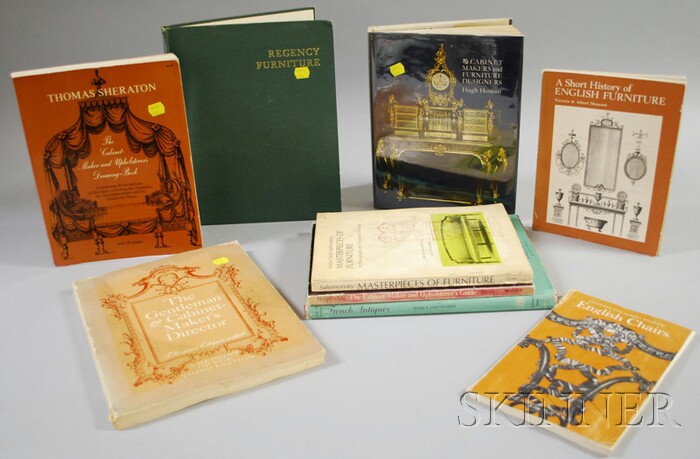 Appraisal: Nine English and European Furniture Related Reference Books