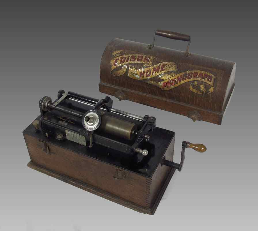 Appraisal: EDISON HOME CYLINDER ROLL PHONOGRAPH Serial number H with last