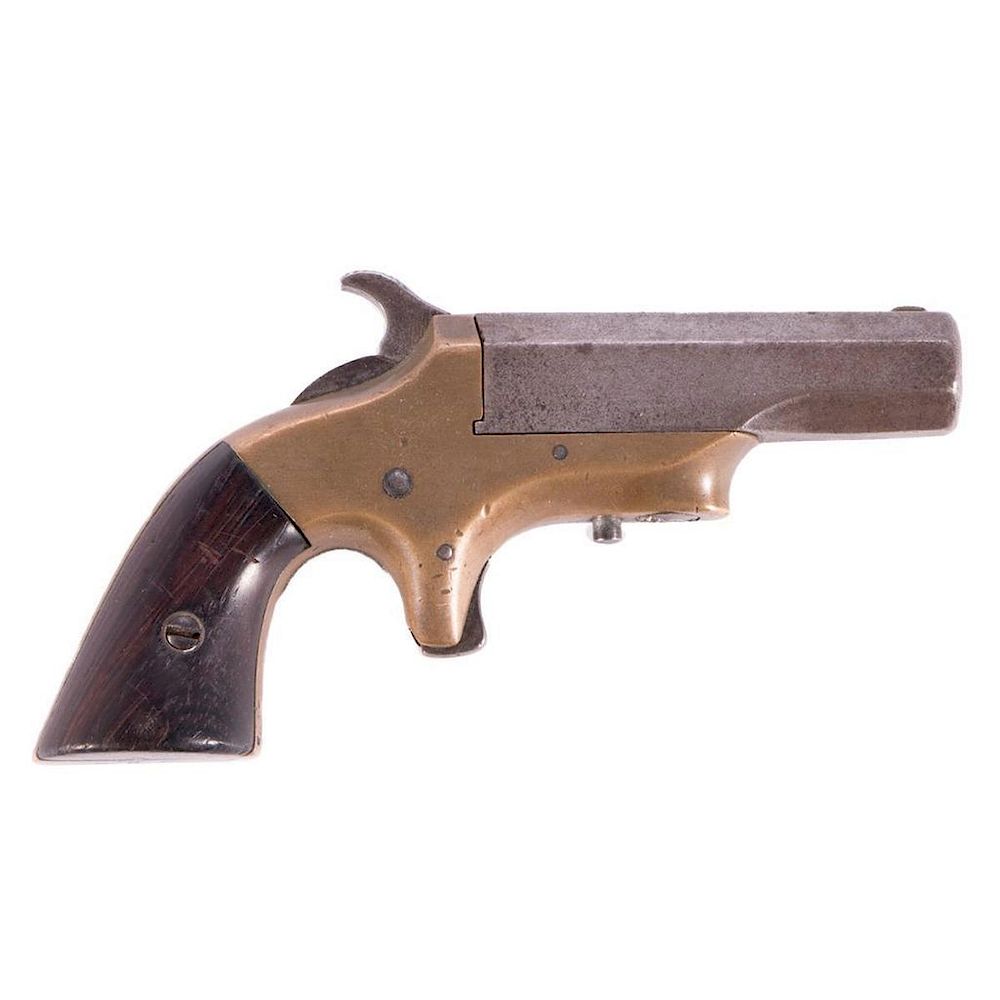 Appraisal: Rare Newbury Southerner derringer circa 's Good and rare mid