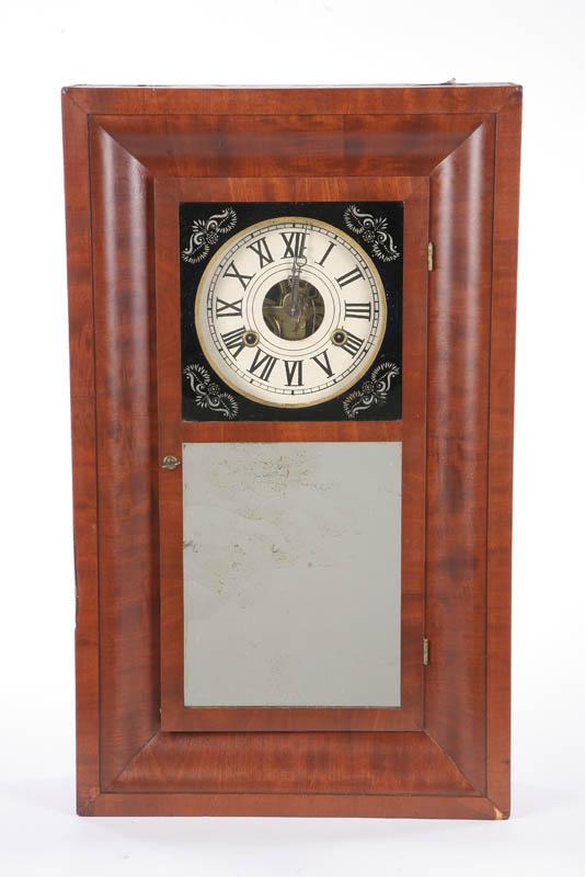 Appraisal: SHELF CLOCK Manufactured by Jeromes Co Thirty hour time and