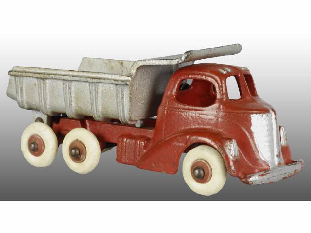 Appraisal: Cast Iron Hubley COE Truck Toy Description Red truck with