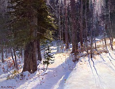 Appraisal: Jim Norton Present First Snow in the Uintasoil on board