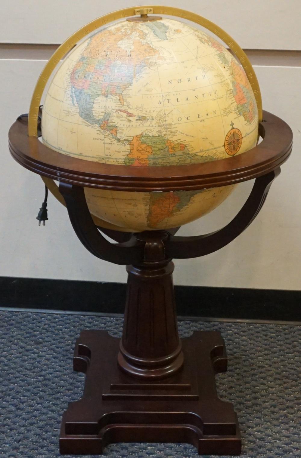 Appraisal: Reploge -Inch Diameter Floor Globe H in cm