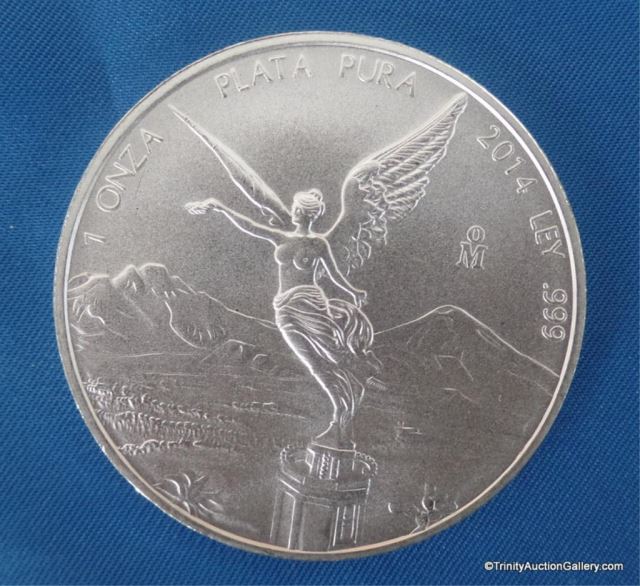 Appraisal: oz Silver Mexican Libertad Bullion CoinUncirculated Condition - fine silver