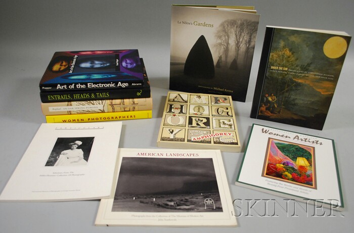 Appraisal: Ten Assorted Photography and Art Related Book Titles including Under