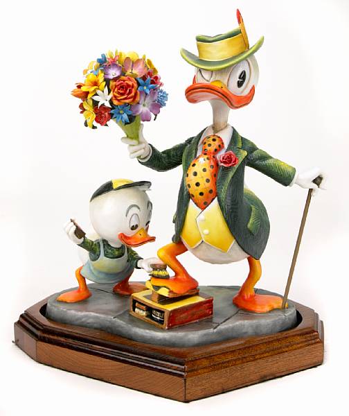 Appraisal: Carl Barks - Original Porcelain Sculpture entitled Dude for A