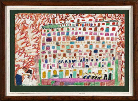 Appraisal: Sister Gertrude Morgan American Louisiana - New Jerusalem mixed media