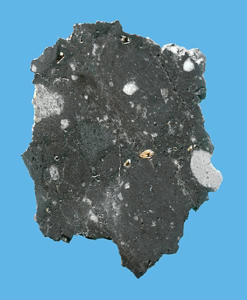 Appraisal: End Piece of Lunar Meteorite NWA An Authenticated and Unusually