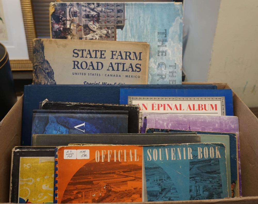 Appraisal: COLLECTION OF BOOKS INCLUDING NEW YORK WORLD'S FAIR OFFICIAL SOUVENIR