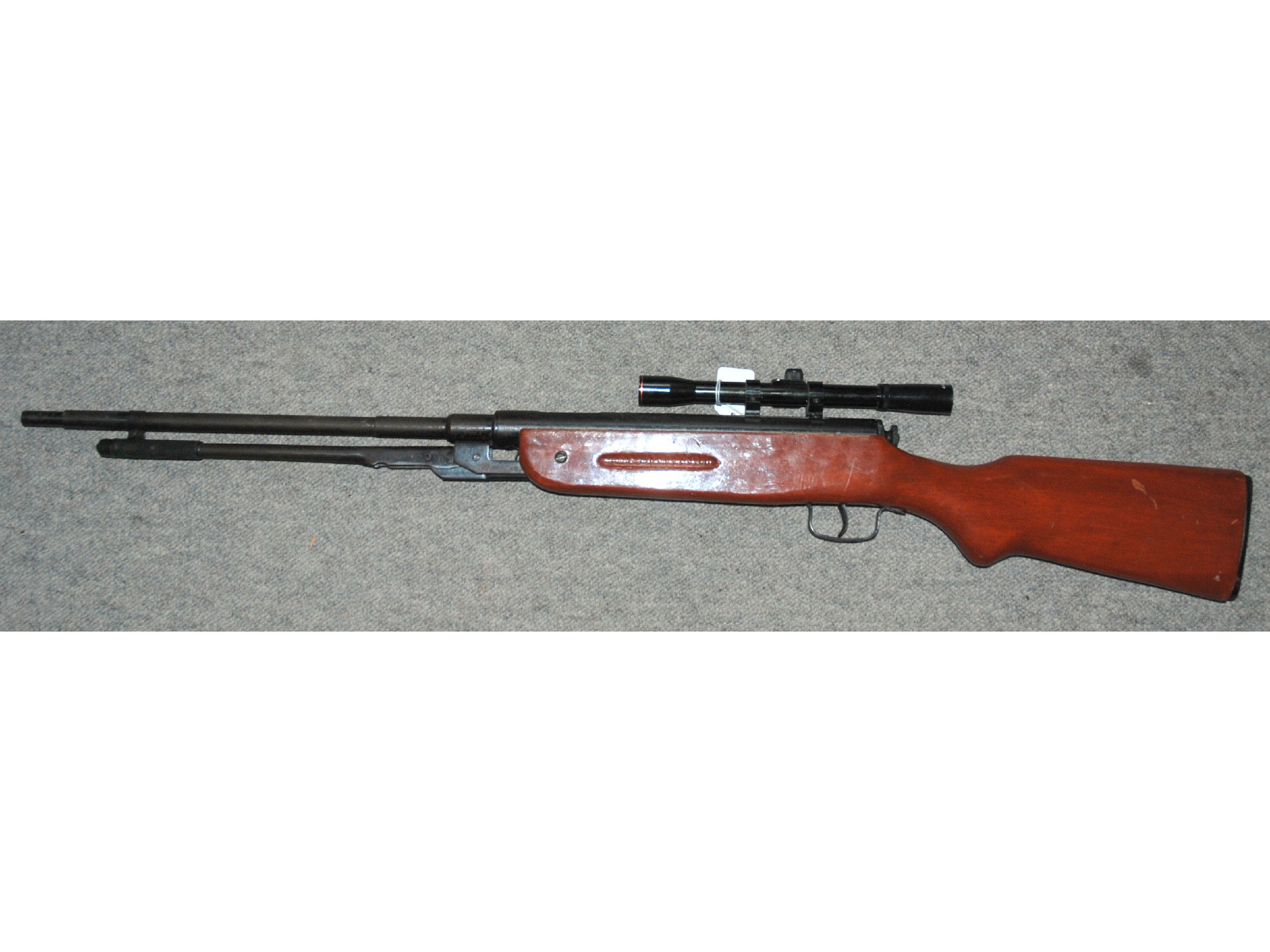 Appraisal: An air rifle with telescopic sight