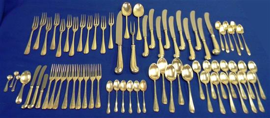 Appraisal: STERLING flatware seventy-two pieces total including Kirk Stieff etc Kirk