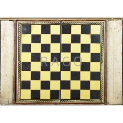 Appraisal: AMERICAN GAME BOARDS Two ca one in red and orange