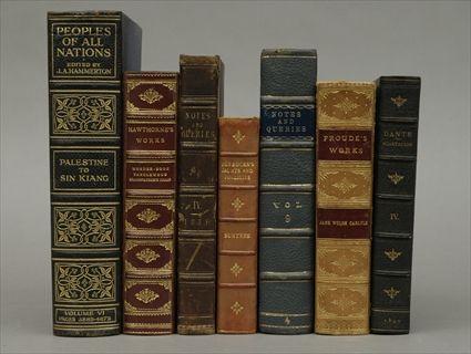 Appraisal: Seven Partial Book Sets