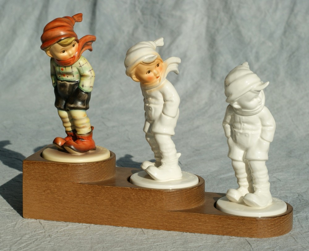 Appraisal: Goebel Hummel March Winds Special Ed Arbeitsmuster Series HUM figurines