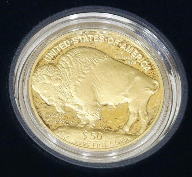 Appraisal: American Buffalo One Ounce gold coin ozt fine gold housed