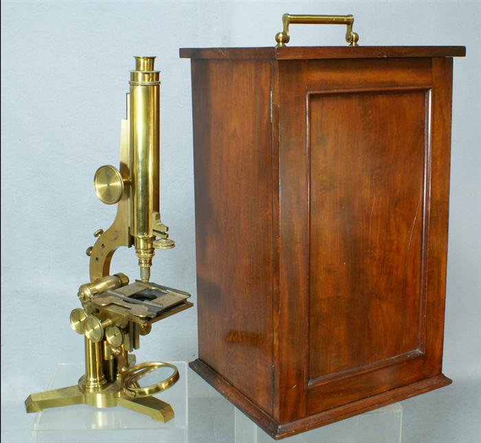 Appraisal: Brass microscope by Smith and Beck Coleman St London SN