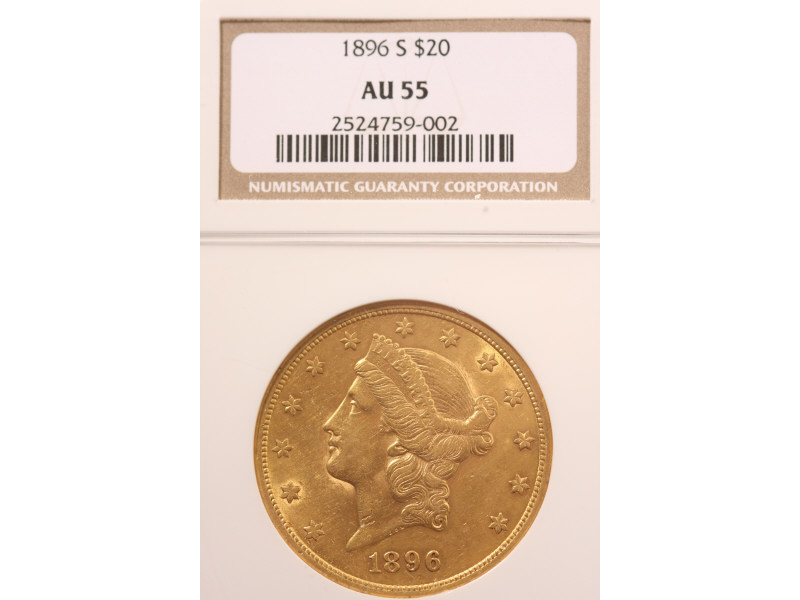 Appraisal: -S Liberty Gold Double Eagle NGC AU Collection of a