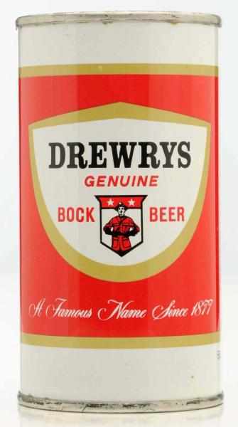 Appraisal: Drewrys Bock Beer Flat Top Beer Can - Near perfect