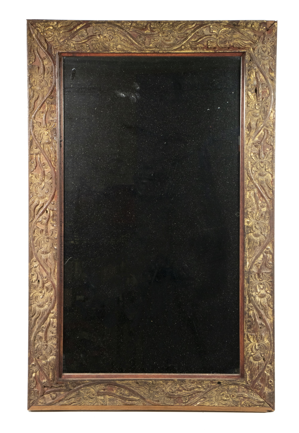 Appraisal: ITALIAN GILTWOOD MIRROR FRAME Mirror Frame made up from th