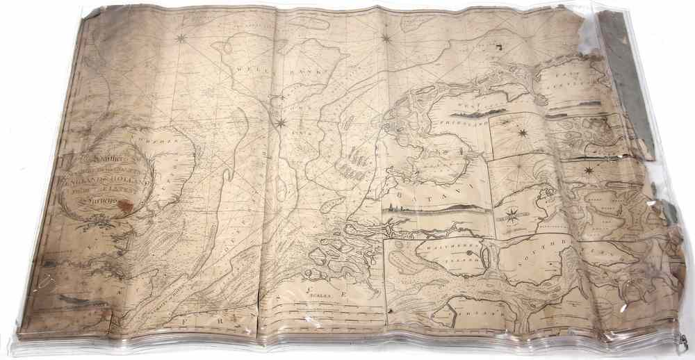 Appraisal: EARLY NAUTICAL CHARTS - Including 'Heather's New Chart of the