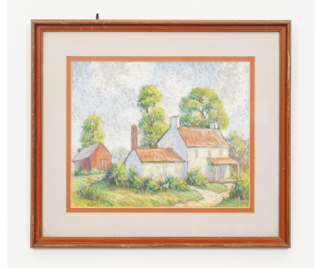 Appraisal: Albert Van Nesse Greene - PA framed and matted pastel