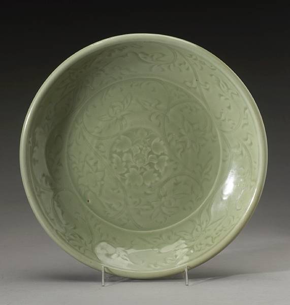 Appraisal: Property of various owners Ming Dynasty Thickly molded with a